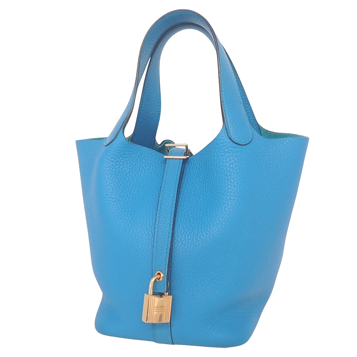 ピコタンロックPM トリヨンクレマンス ブルーザンジバル ゴールド金具 A刻印