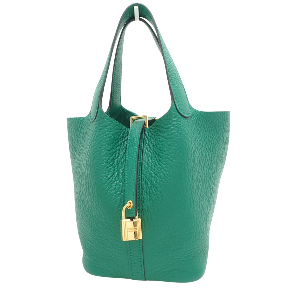 ピコタンロックPM トリヨンクレマンス ヴェールモワイヤン ゴールド金具 W刻印