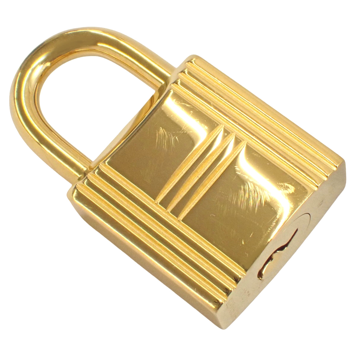 Picotin Lock PM, Taurillon Clemence, Vert Moyen, Gold Hardware, W Stamp