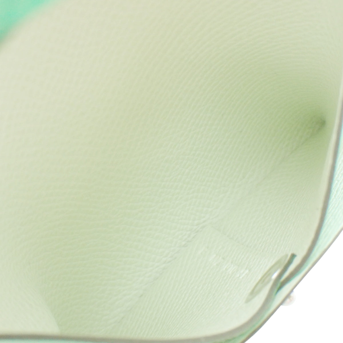Bastia Verso Vaux Epsom Vert Comic Vert Fizz Silver Hardware B stamp