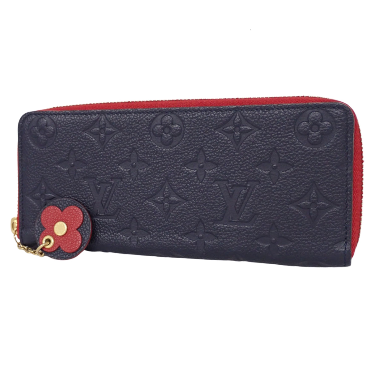 Monogram Empreinte Clemence 钱夹 海军蓝红 M68325