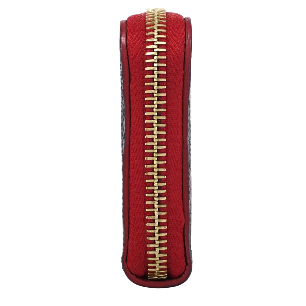 Monogram Empreinte Portefeuille Clémence Marine Rouge M68325