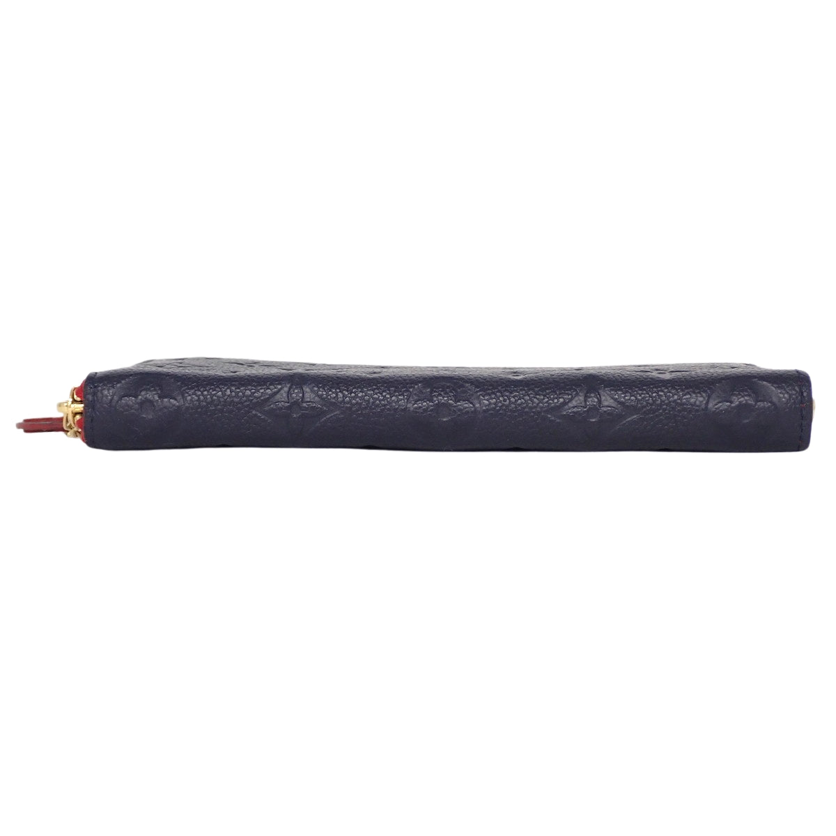 Monogram Empreinte Portefeuille Clémence Marine Rouge M68325