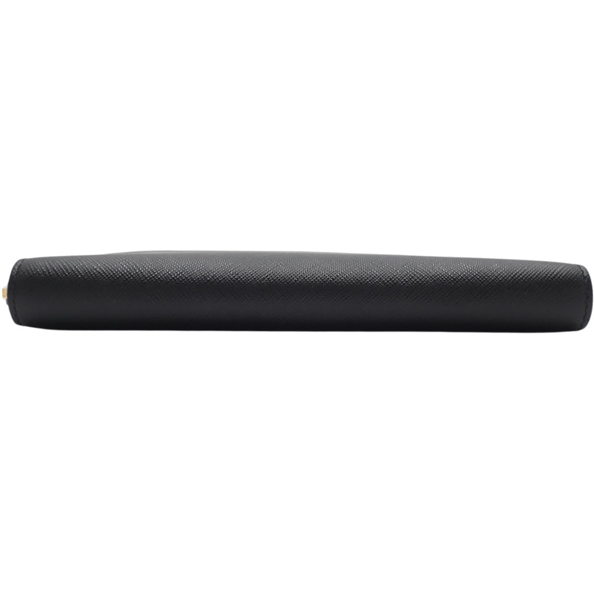 Zip Around Long Wallet Saffiano Leather SAFFIANO METAL NERO (Black) 1ML506