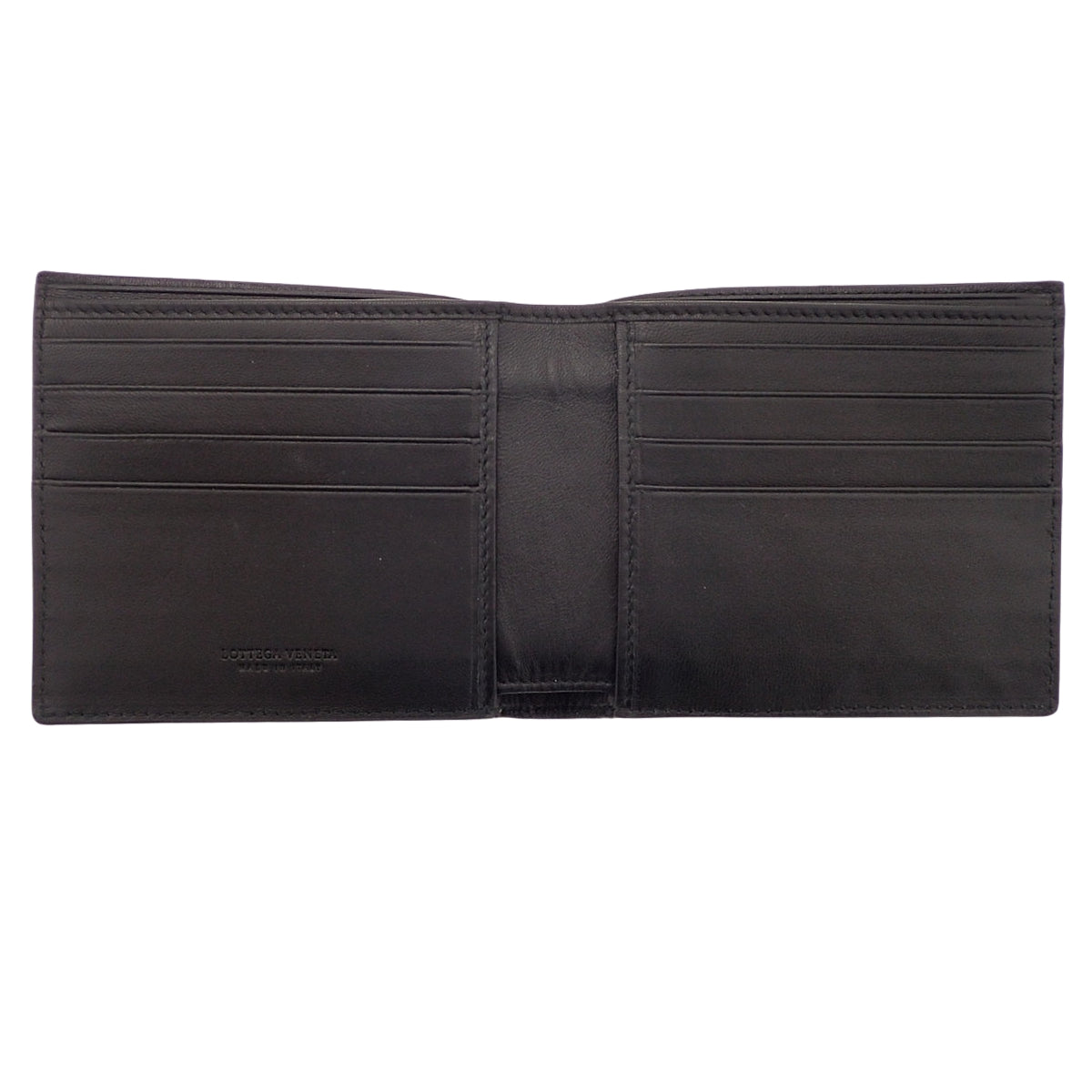 Bi-fold Wallet, Leather, Black