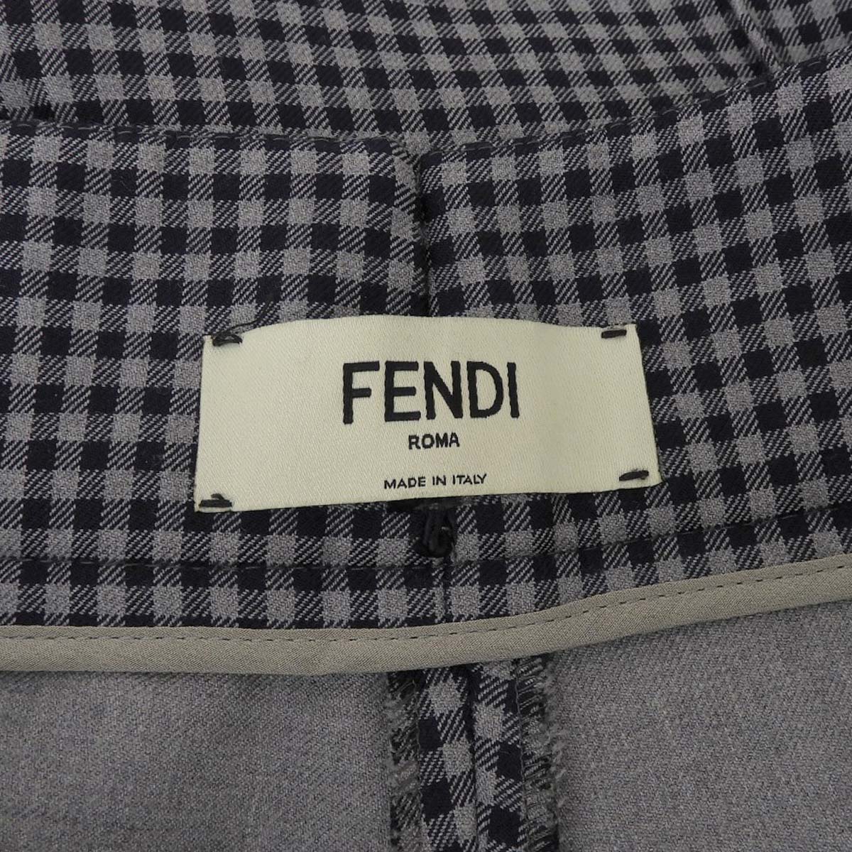 Gingham Check Pants 40
