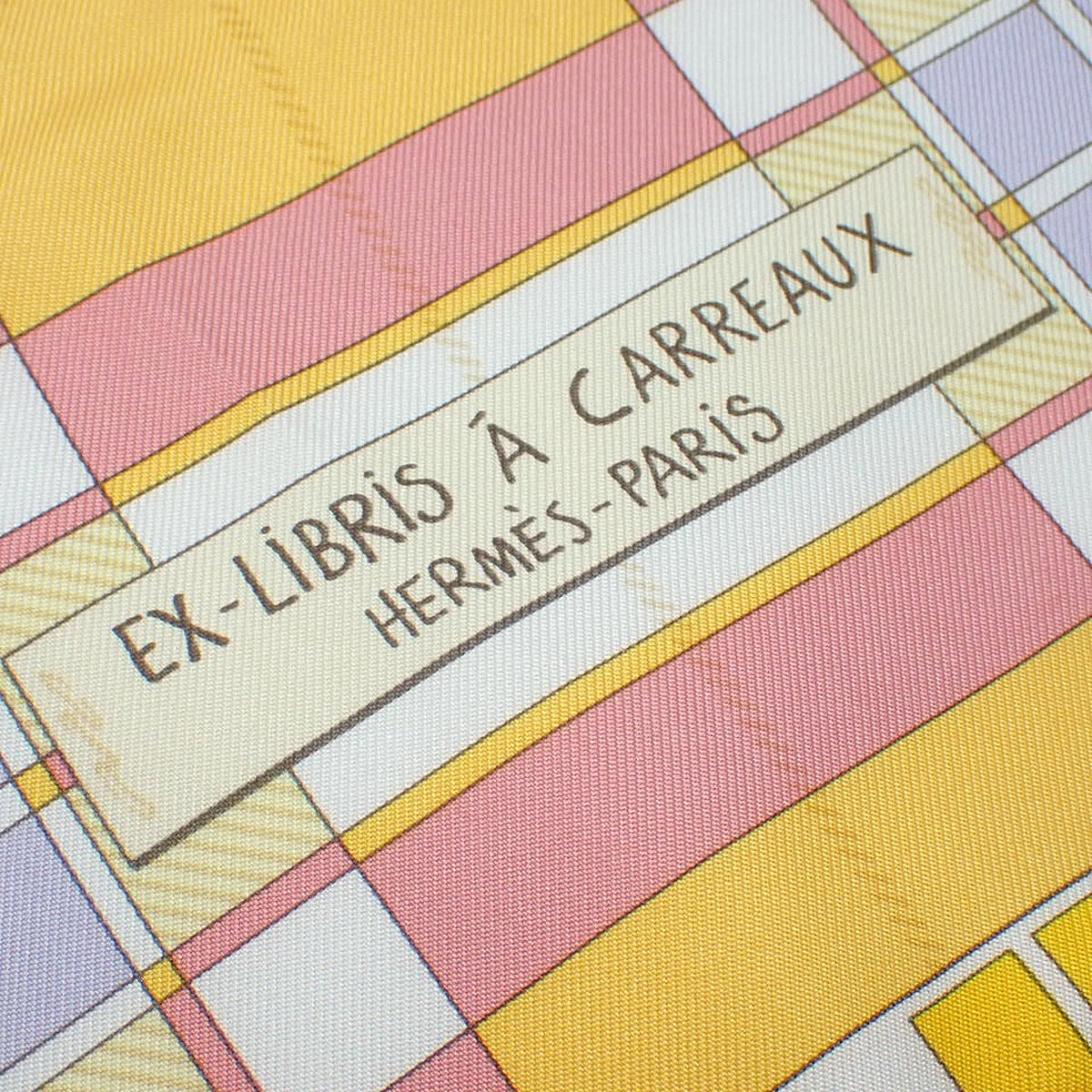 Ex-Libris A Carreaux エクスリブリス チェック カレ90