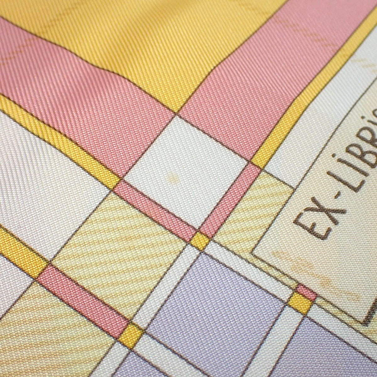 Ex-Libris A Carreaux エクスリブリス チェック カレ90