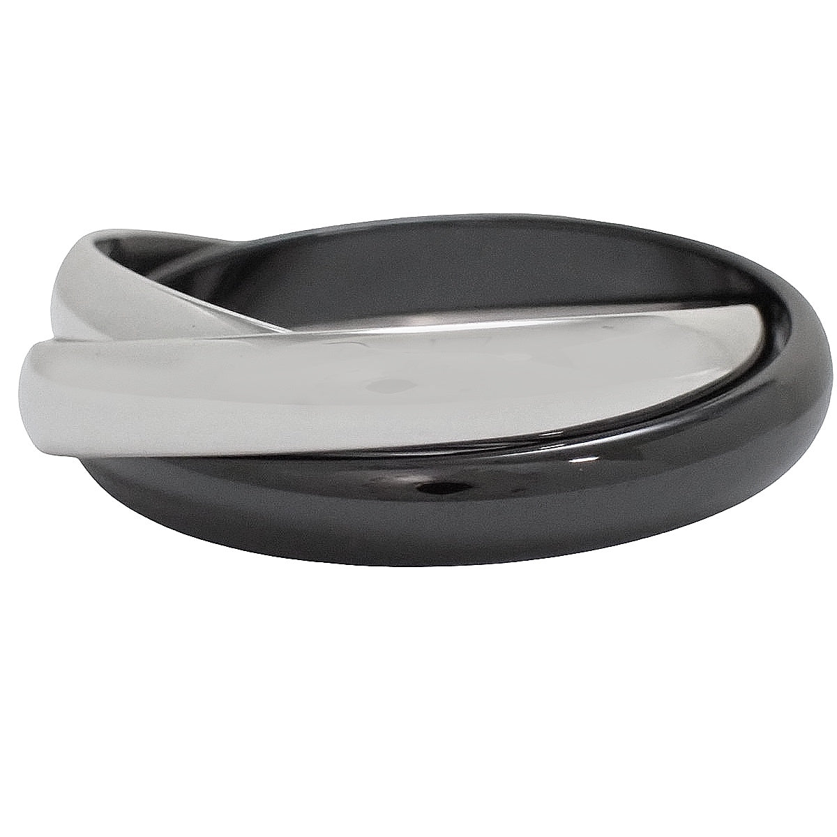 Trinity Ring Ceramic Classic Model K18WG CE 61 7.6g