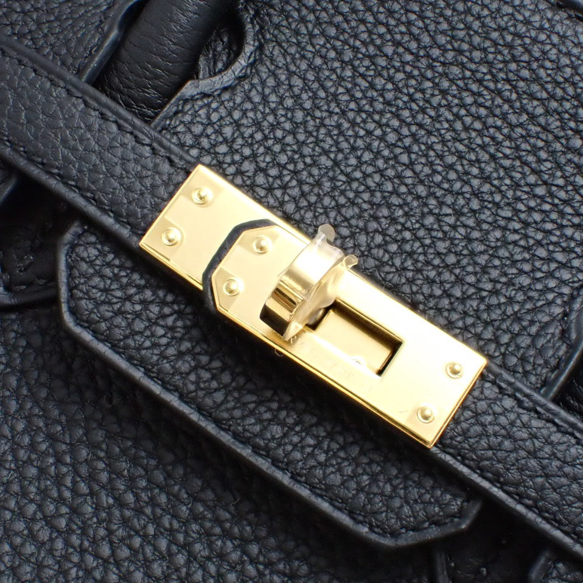 【新品】バーキン25 G刻印 トゴ ブラック ゴールド金具
