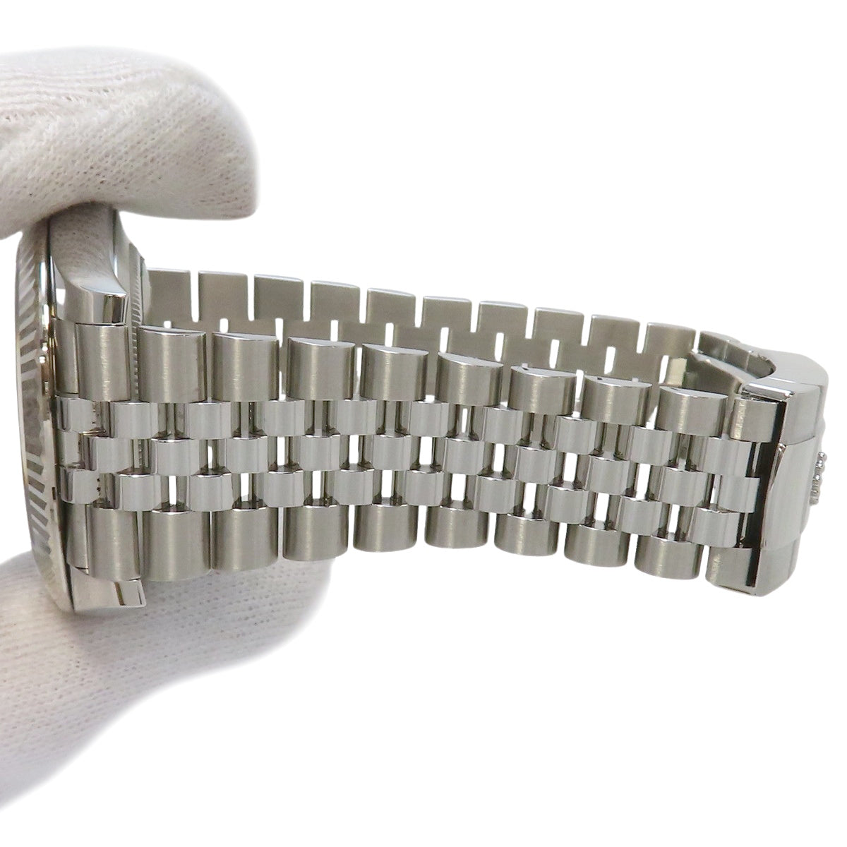 デイトジャスト41 126334 WG/SS ランダム番 ブラック 自動巻き メンズ