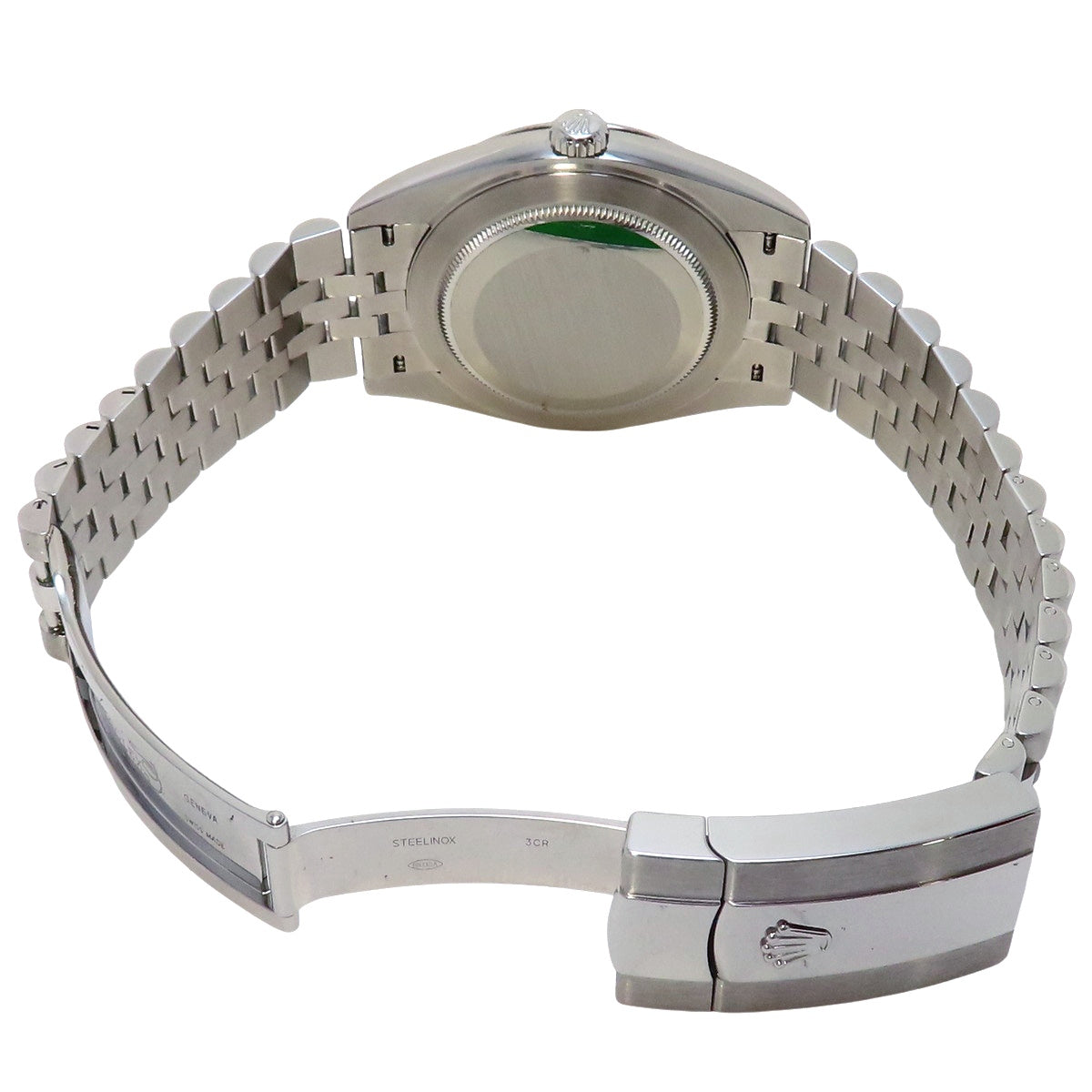 デイトジャスト41 126334 WG/SS ランダム番 ブラック 自動巻き メンズ