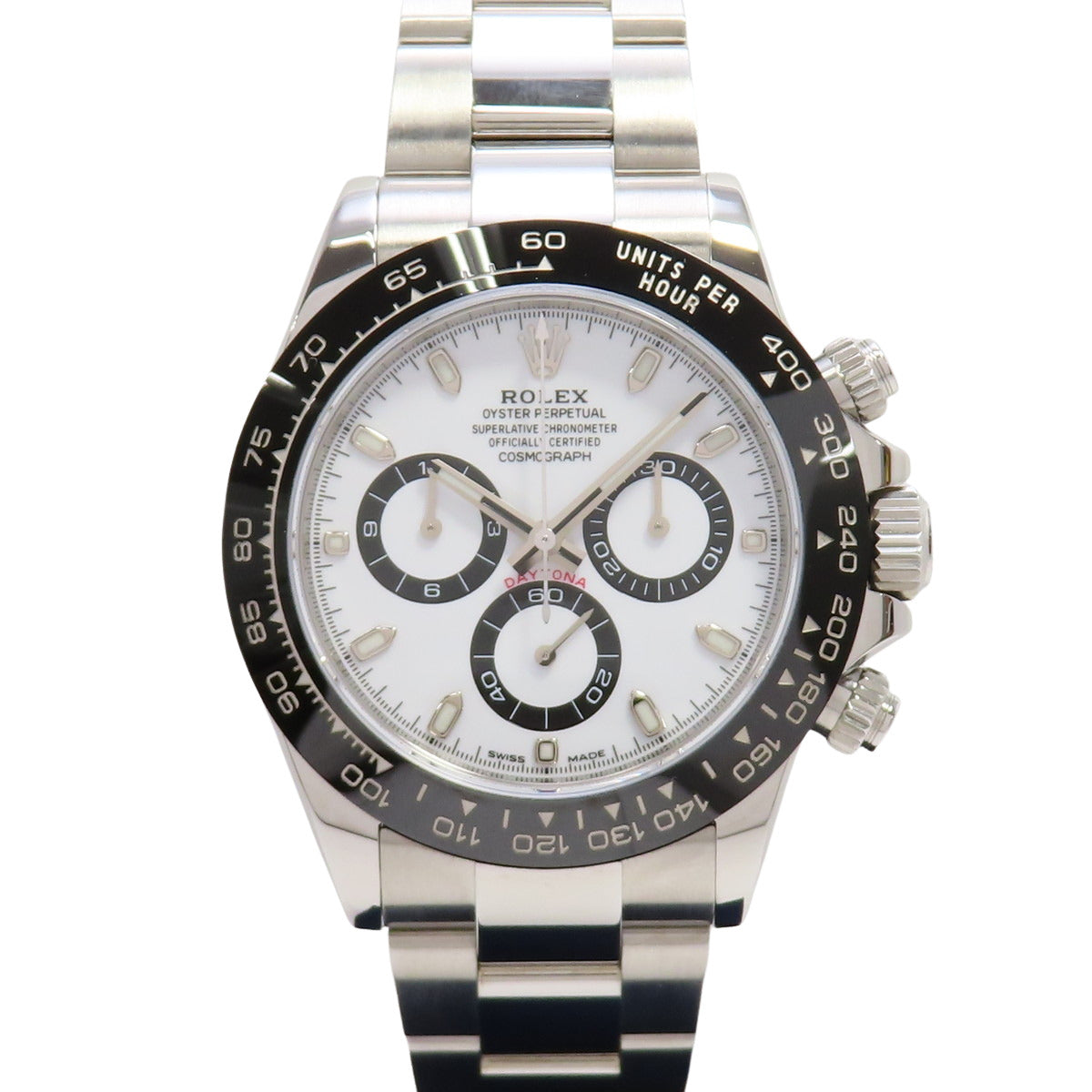 デイトナ 116500LN SS ランダム番 ホワイト 自動巻き メンズ