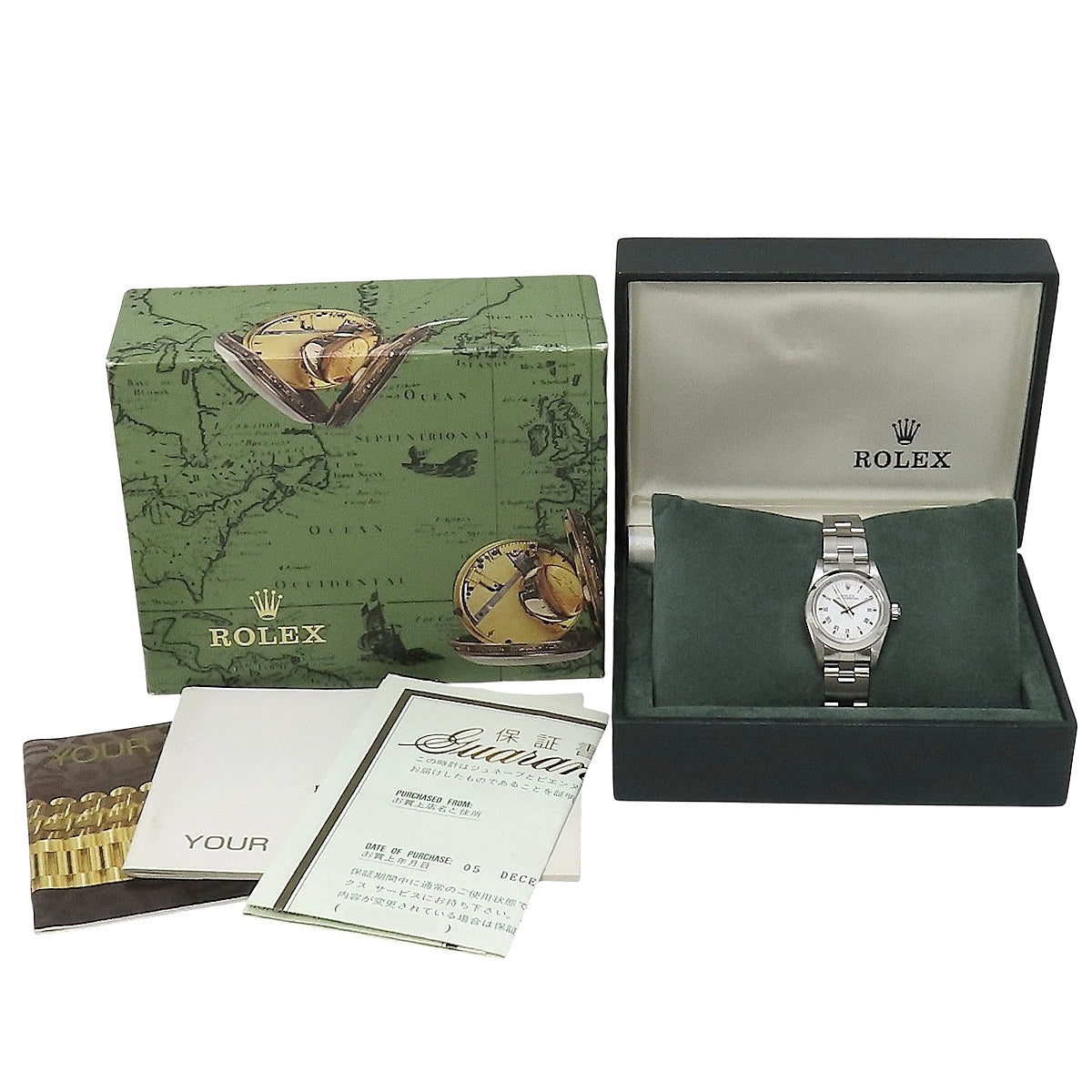 Oyster Perpetual 76080 SS A-Series White Automatic Ladies'