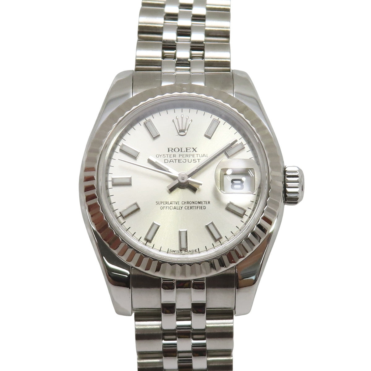 Datejust 179174 WG/SS Z-serial Silver Automatic Ladies