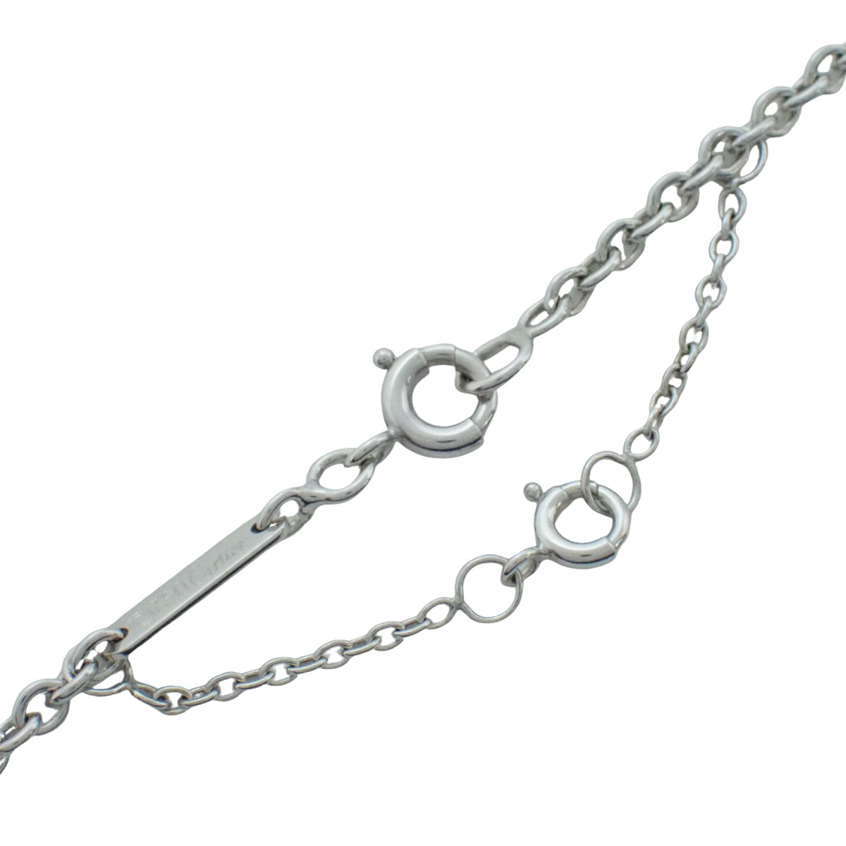 フォルサチェーン ネックレス ホワイトゴールド K18WG 7.9g
