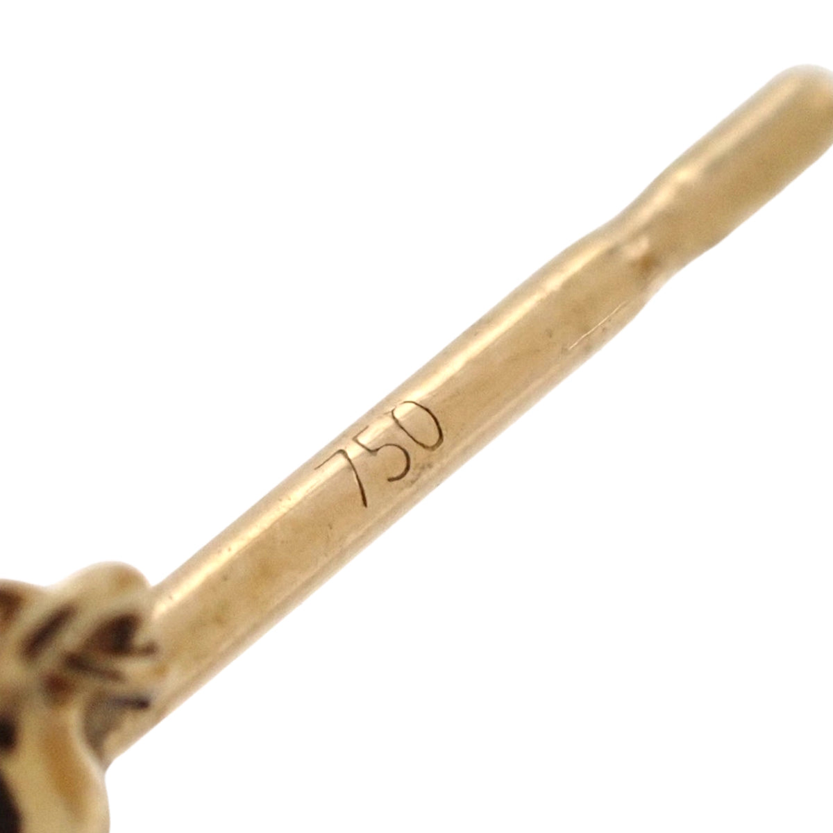彗星珍珠耳钉 Akoya珍珠 18K黄金 4.3g