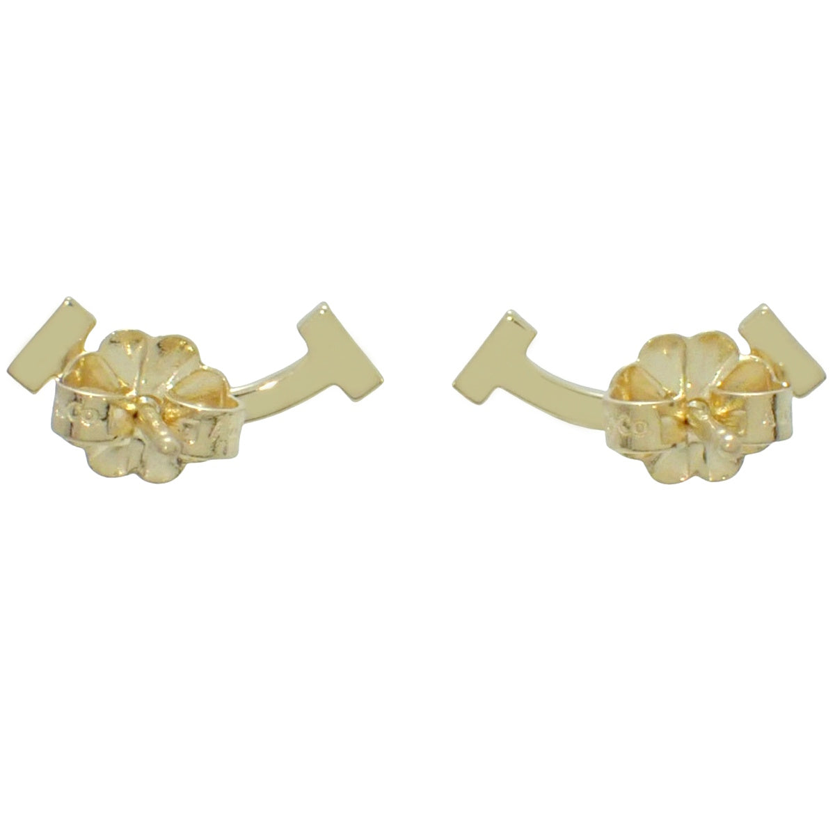 Smile Mini Earrings Yellow Gold K18YG 1.7g