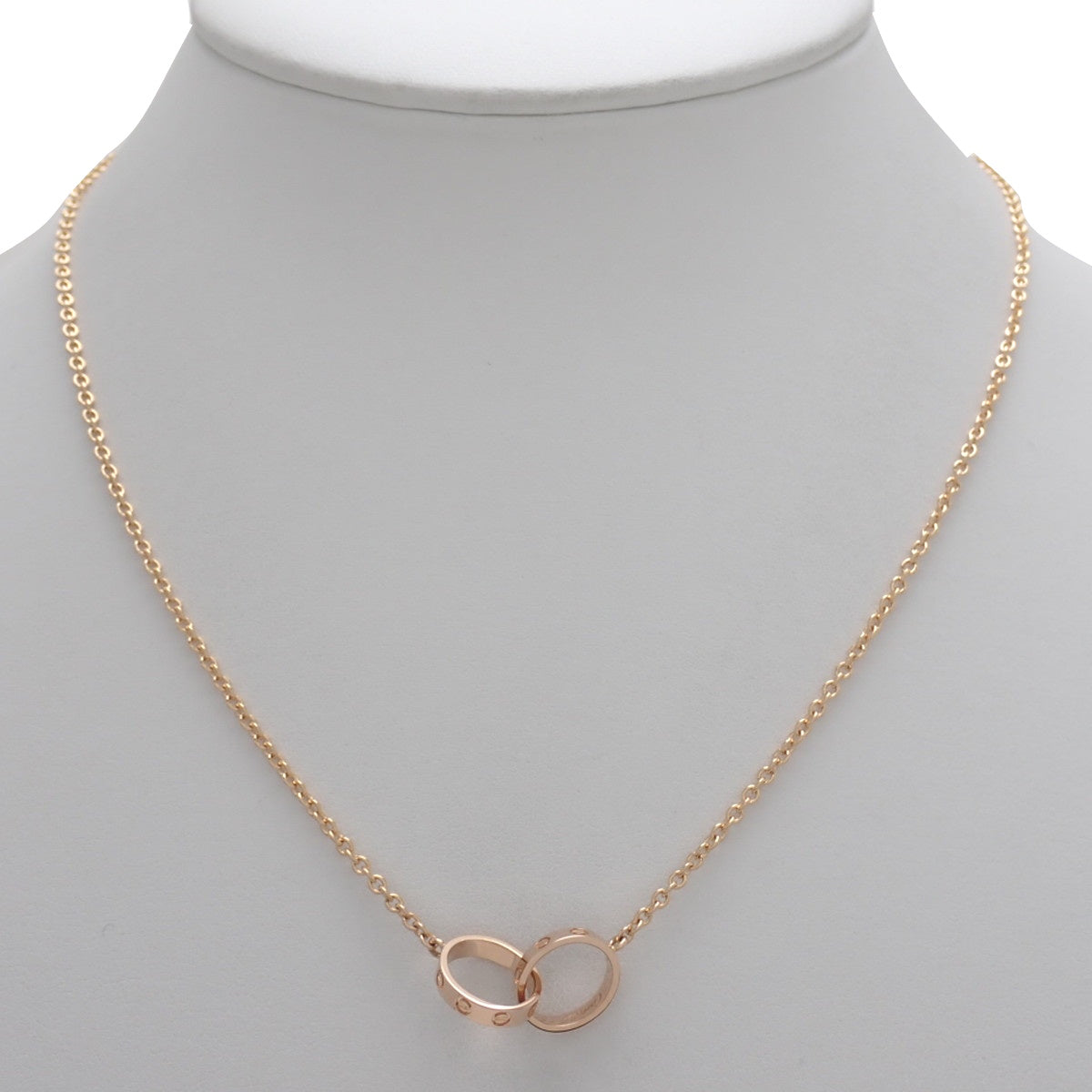 LOVE Necklace Pink Gold K18PG 6.5g