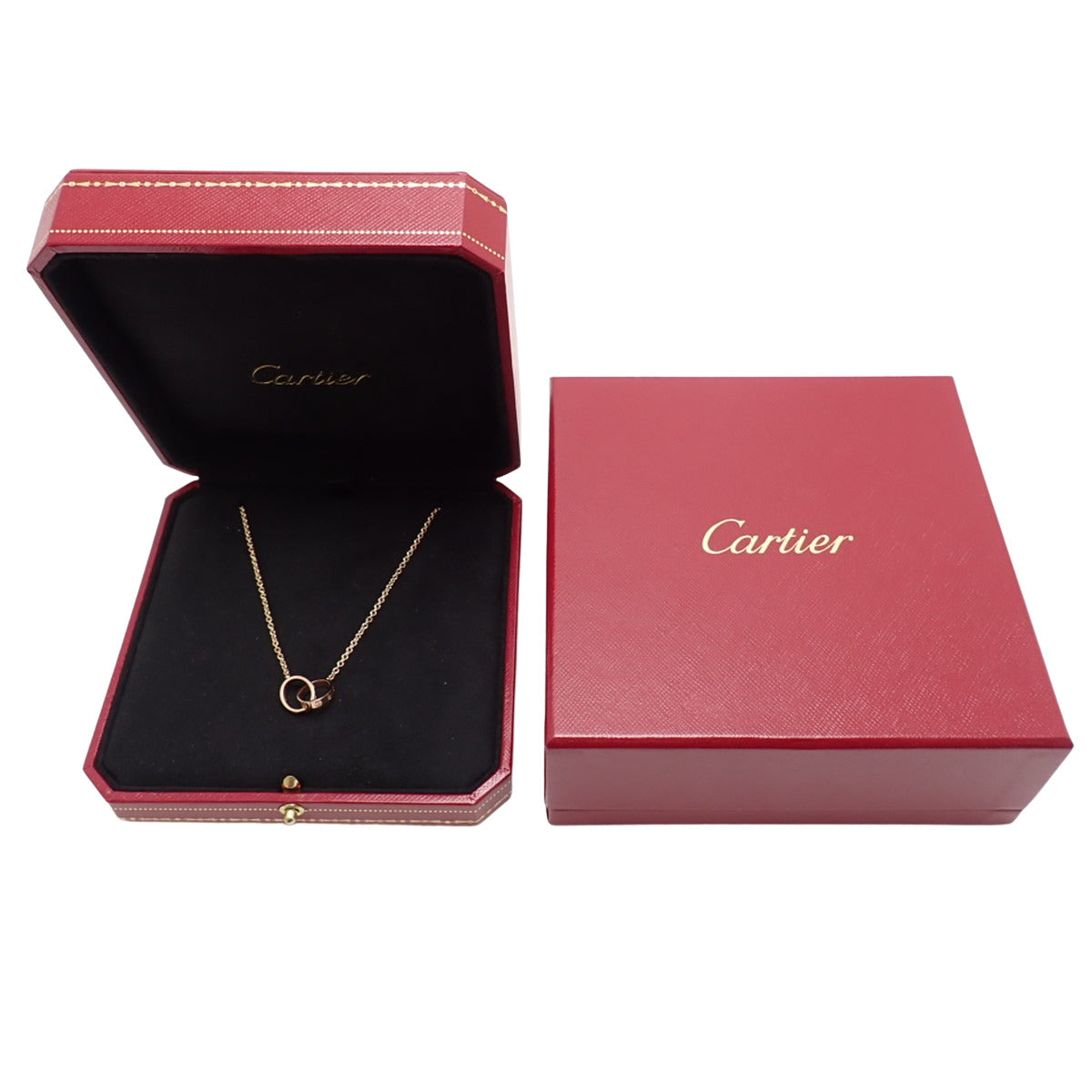 LOVE Necklace Pink Gold K18PG 6.5g
