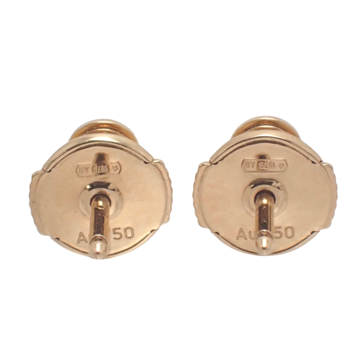DAMOUR Earrings XS Diamond Pink Gold K18PG 1.0g