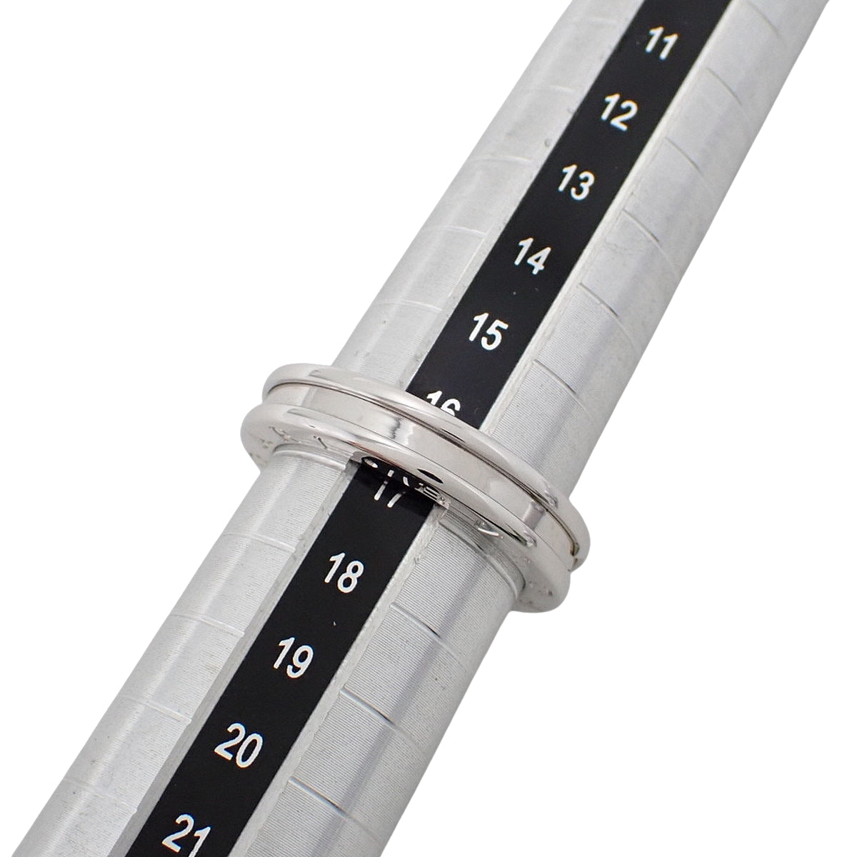 ビー・ゼロワン リング ホワイトゴールド K18WG 57 8.0g