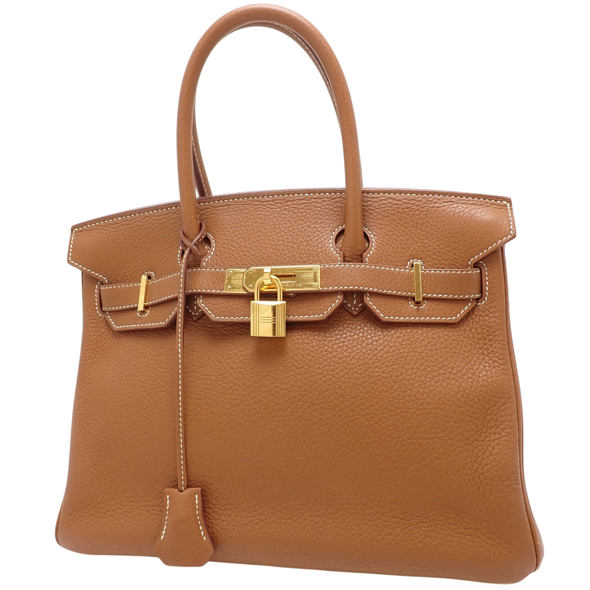 バーキン30 トリヨンクレマンス ゴールド ゴールド金具 X刻印