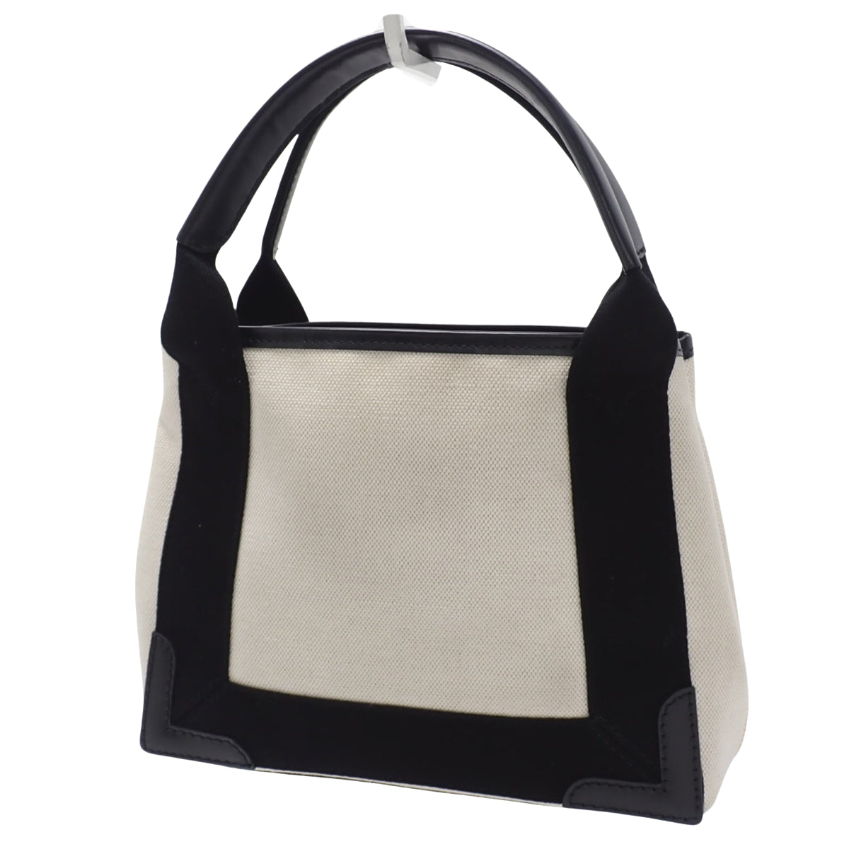 Navy Cabas XS Cotton Canvas Calfskin Ivory Black 390346