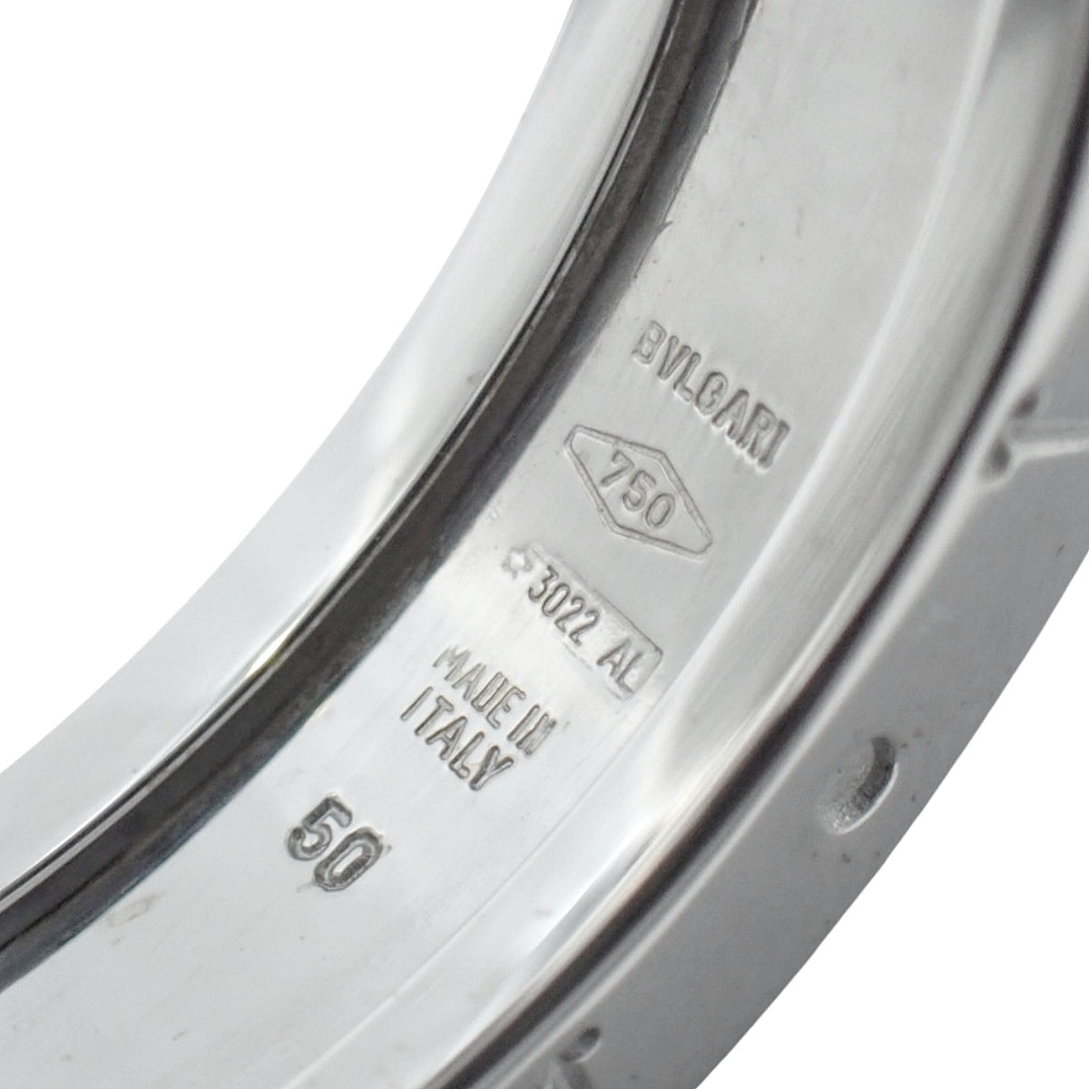 ビー・ゼロワン リング ホワイトゴールド K18WG 50 7.5g