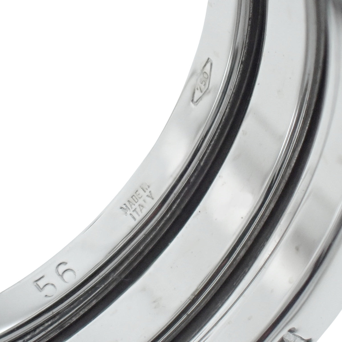 ビー・ゼロワン リング ホワイトゴールド K18WG 56 8.8g