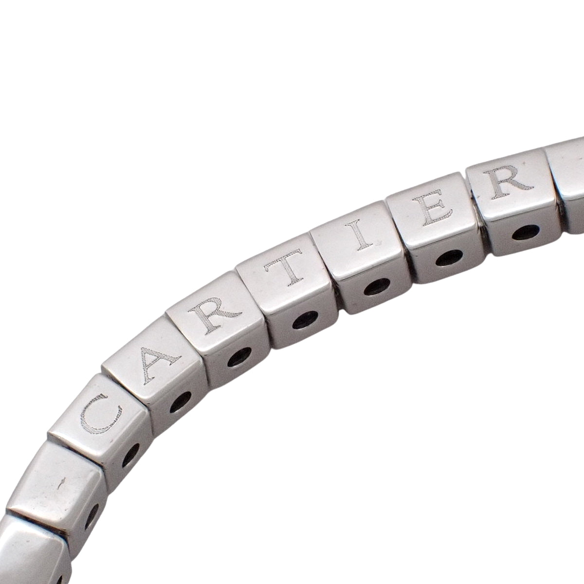 ラニエール ブレスレット ホワイトゴールド K18WG 15 17.0g