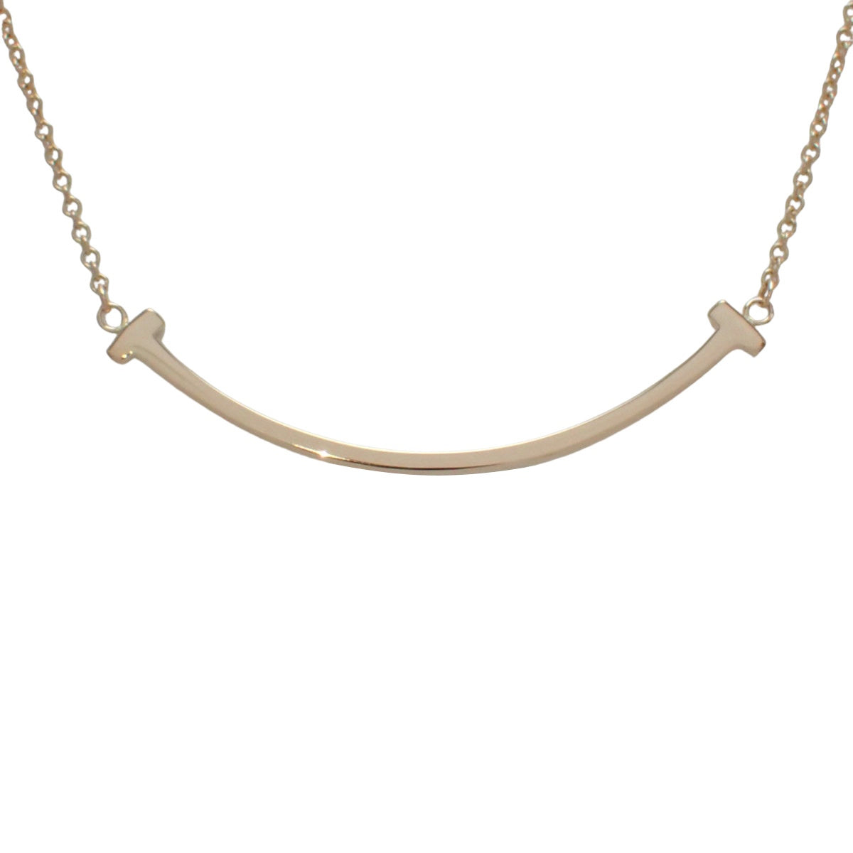 スマイル ペンダント スモール ピンクゴールド K18PG 2.9g