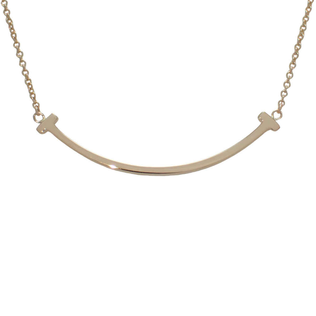 スマイル ペンダント スモール ピンクゴールド K18PG 2.9g