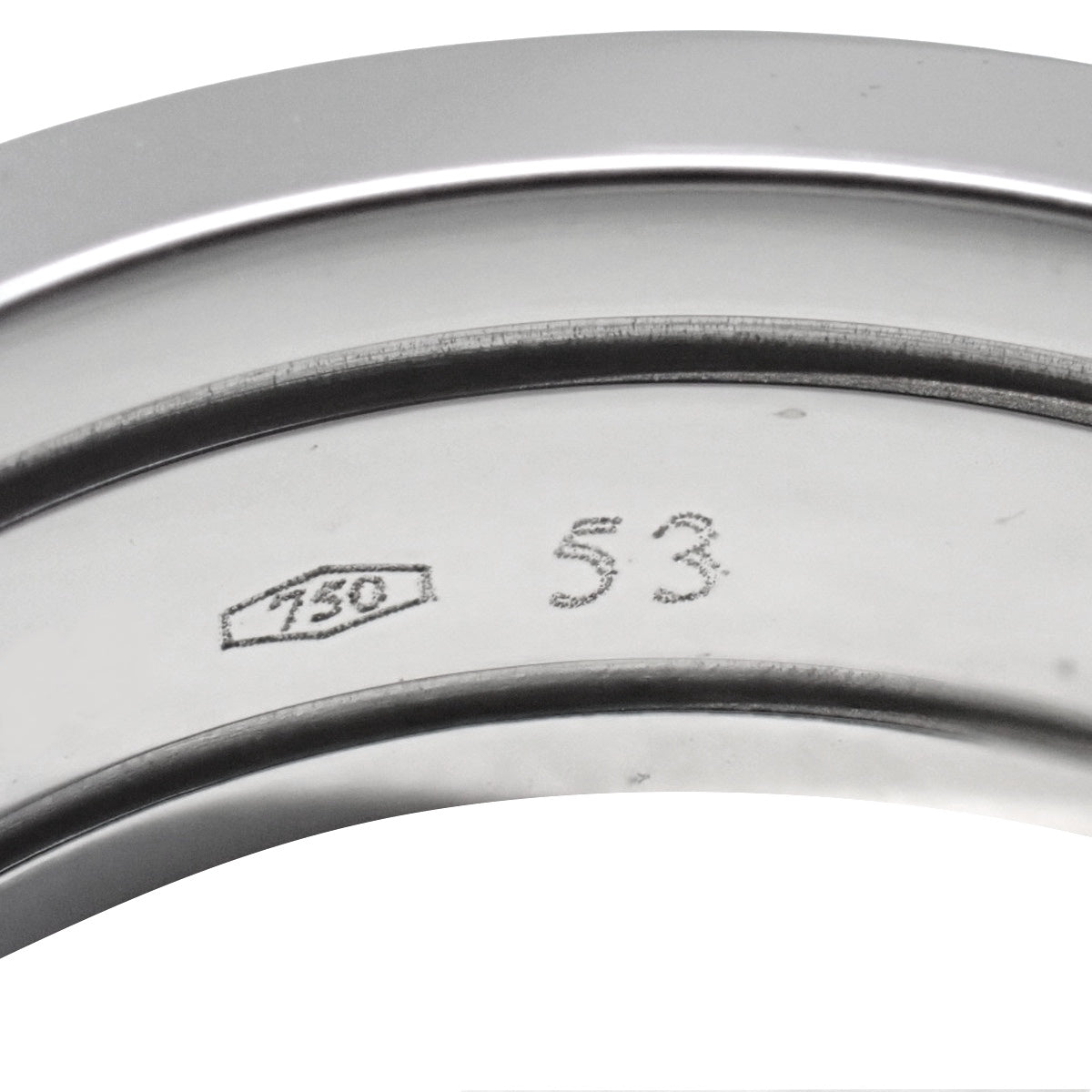 C2 Ring K18WG 53 7.7g