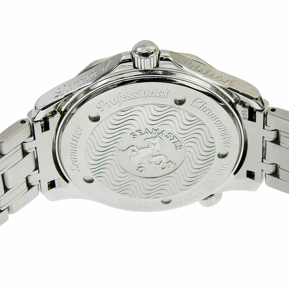 シーマスター アメリカズカップ 2533.50 WG/SS ブラック 自動巻き メンズ
