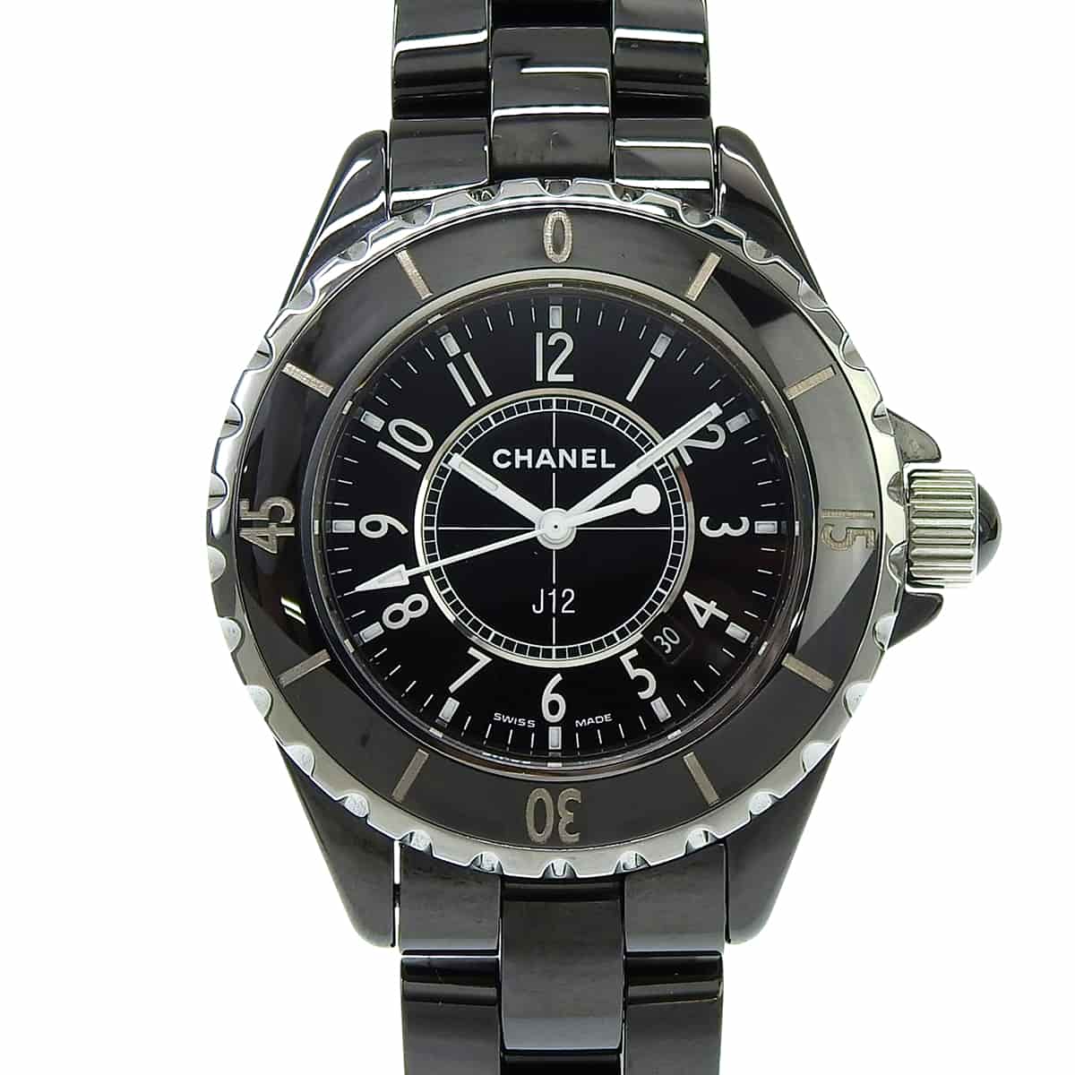 J12 H0682 CE ブラック クオーツ レディース