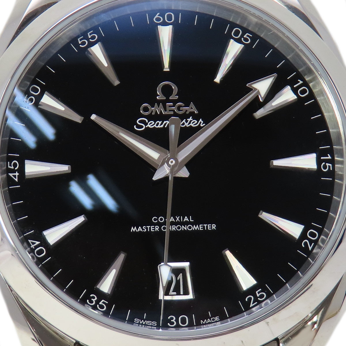 Seamaster Aqua Terra 150M 220.10.41.21.01.002 SS Black Automatic Men's