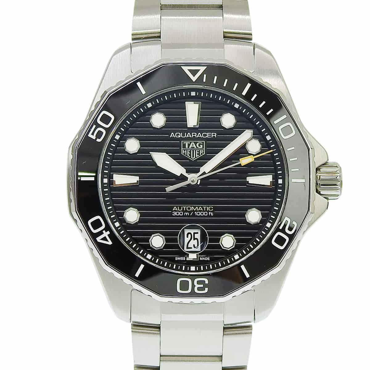 Aquaracer Professional 300 WBP201A.BA0632 SS Black Automatic Men's