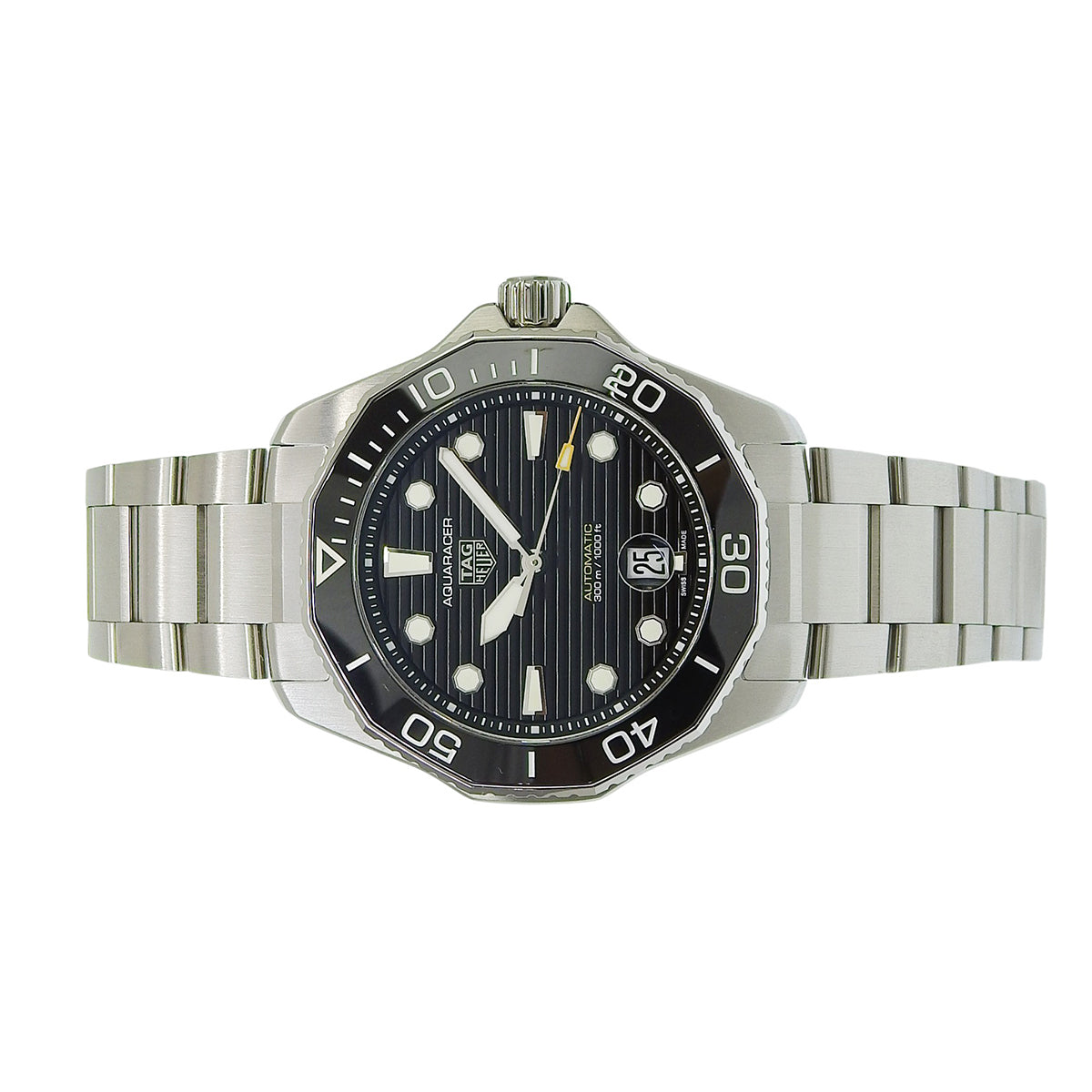 Aquaracer Professional 300 WBP201A.BA0632 SS Black Automatic Men's