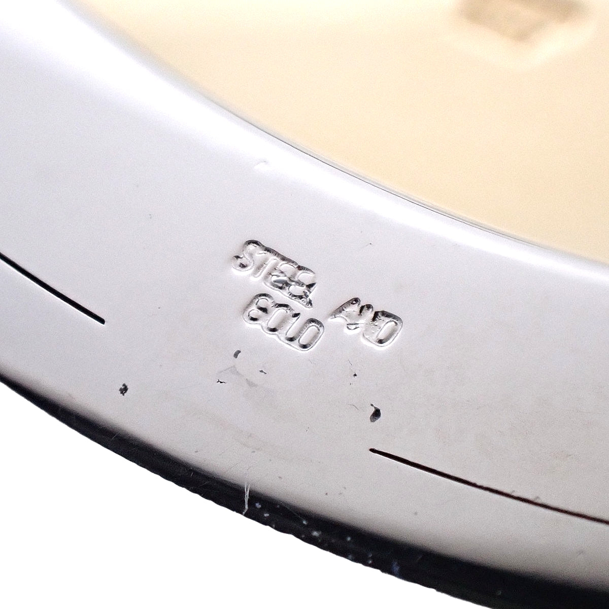 トンド クロス イエローゴールド K18YG ステンレススチール SS 22.0g