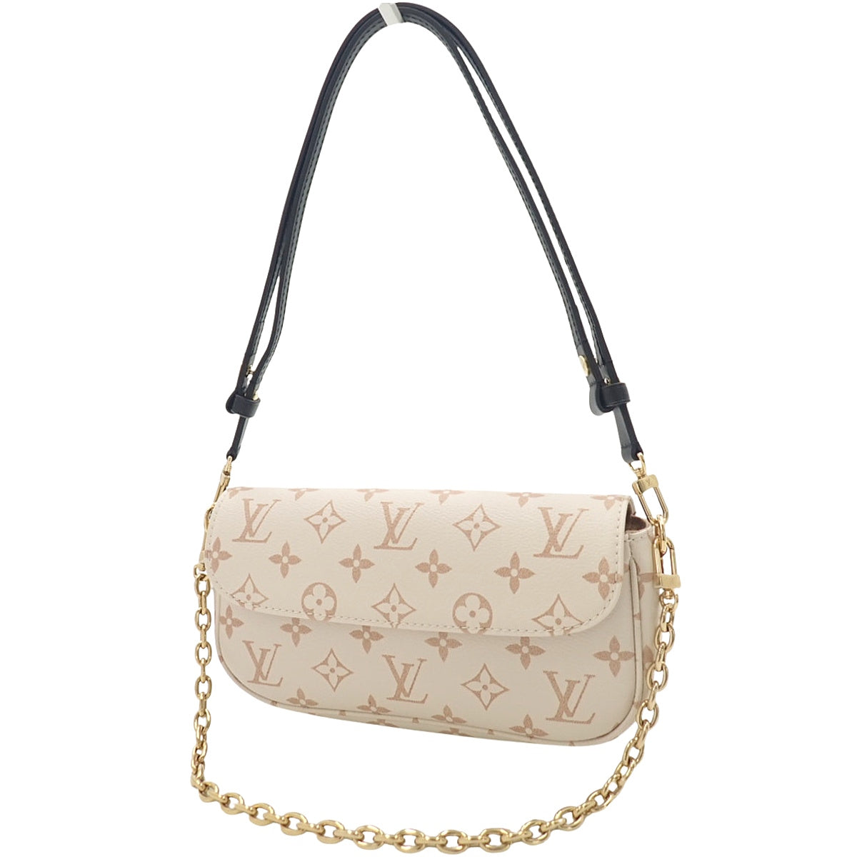 Monogram Dune Wallet on Chain Ivy Monogram Dune White Beige M83091 2-way Shoulder Bag