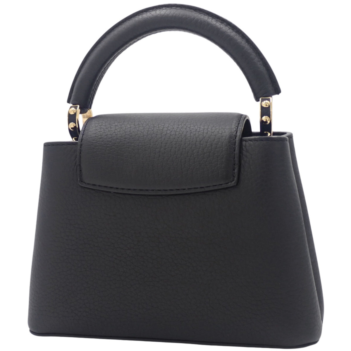 Capucines Mini Taurillon Leather Black M56071
