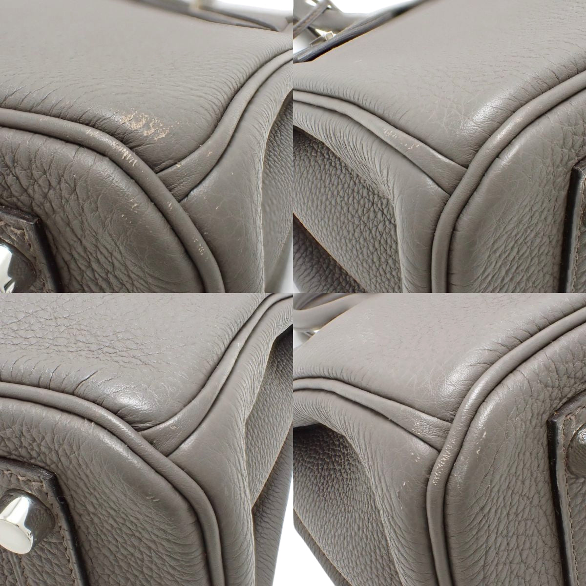 Birkin 30 Togo Palladium Hardware Etain Silver Hardware A Stamp