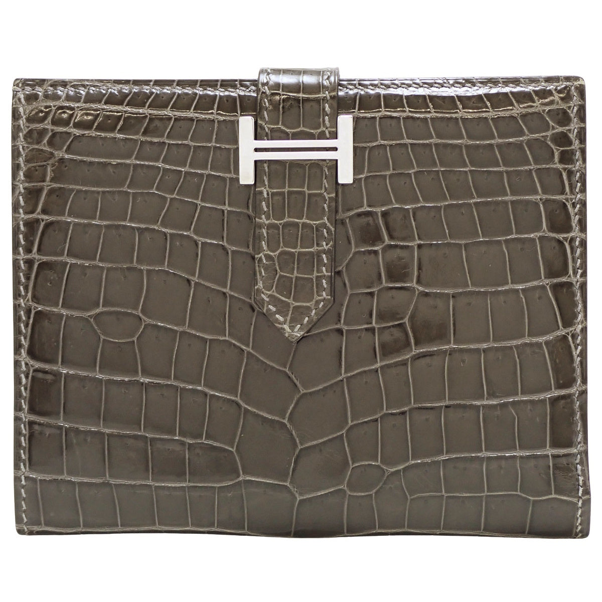 ベアンコンパクト ニロティカス グラファイト シルバー金具 □I刻印