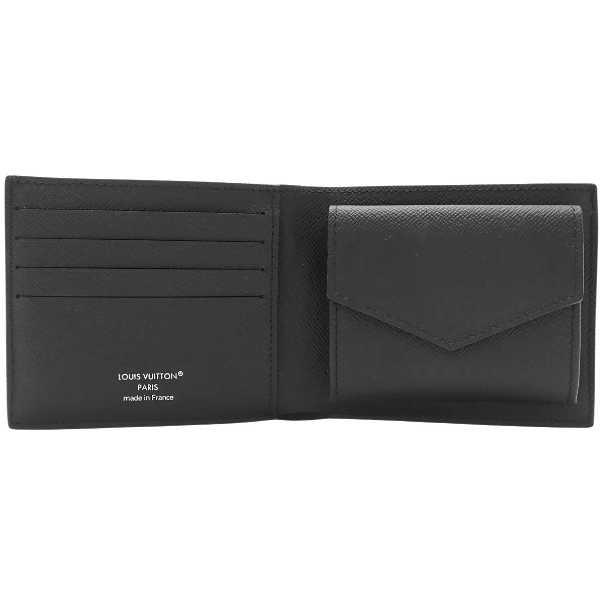 ポルトフォイユ・マルコ NM モノグラムエクリプス ブラック グレー M62545