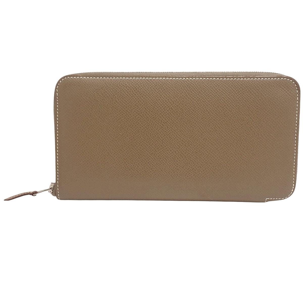 Azap Long Silkin Veau Epsom Palladium Hardware Etoupe D-stamp
