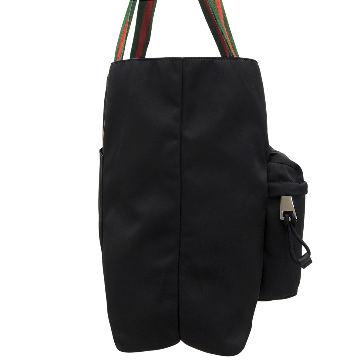 Logo Large Nylon Tote Bag Black 802172