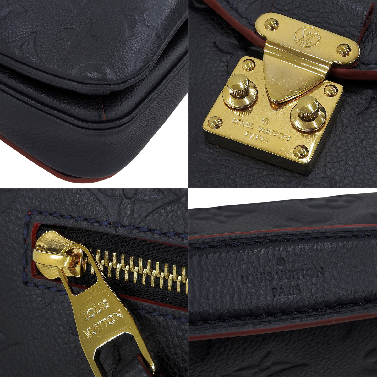 Monogram Empreinte Pochette Métis MM Marine Rouge M44071