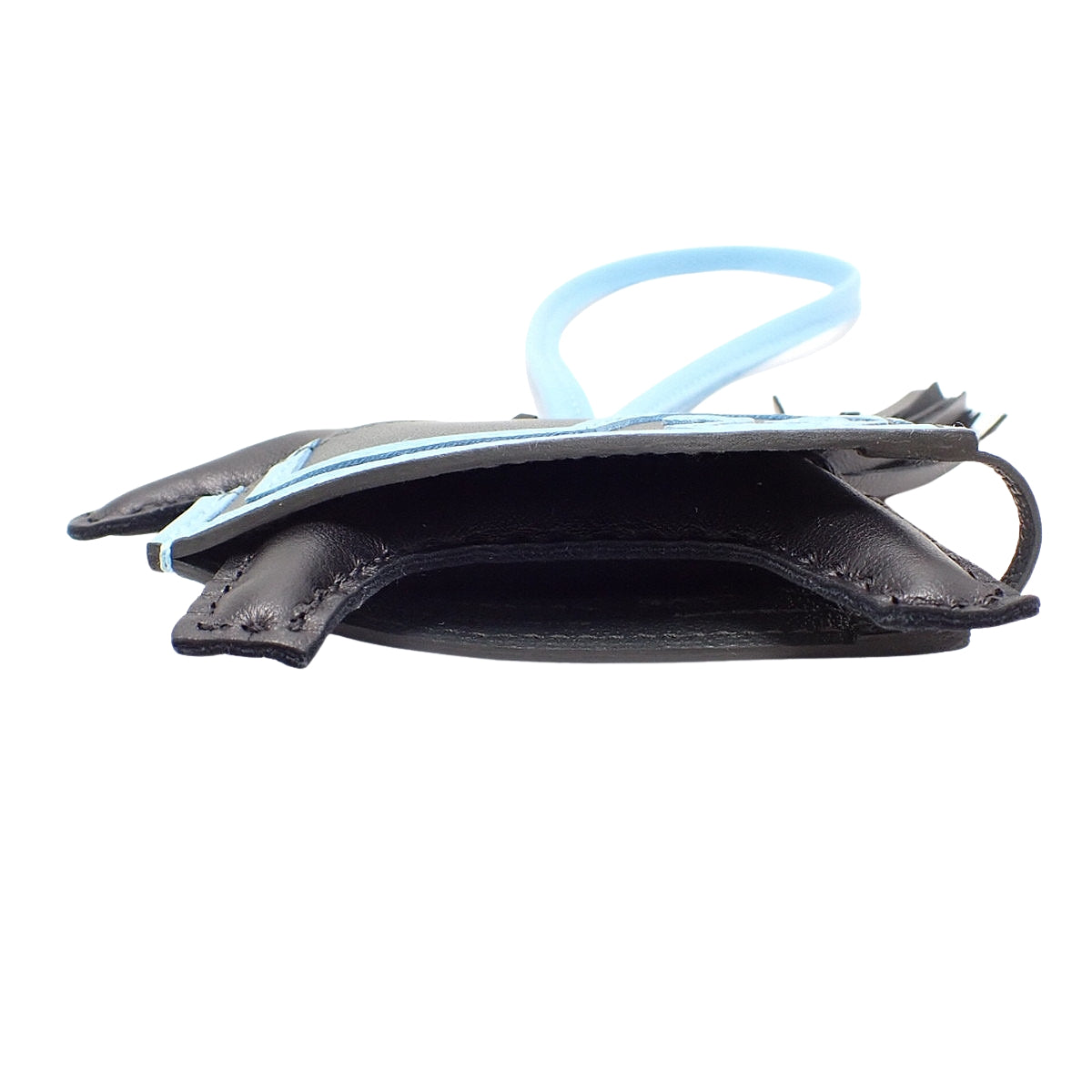Rodeo PM Rodeo 24 Milo 小羊皮 Swift Noir Vert Manque Céleste K刻印