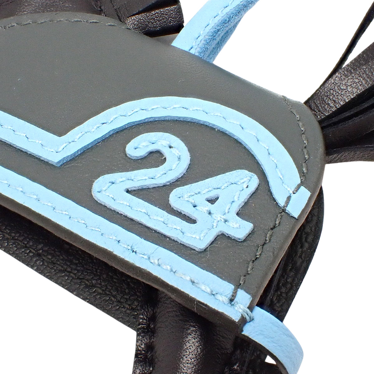 Rodeo PM Rodeo 24 Milo 小羊皮 Swift Noir Vert Manque Céleste K刻印